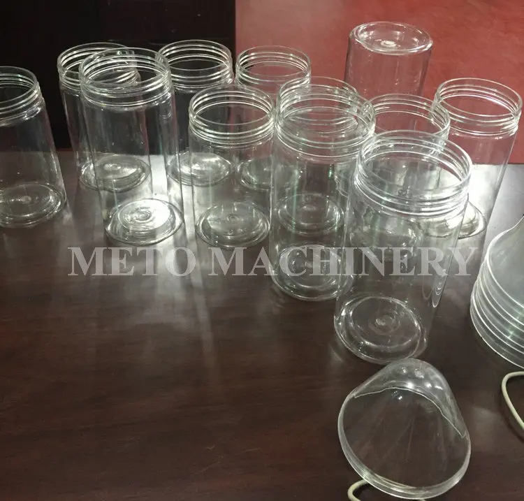 hand feeding automatic bottle out pet mini machinery for bottle plastic packaging equipment in plastic blowing machines