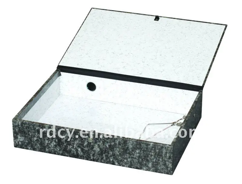
Top sale FC Marble Rigid Box File Closed Box 