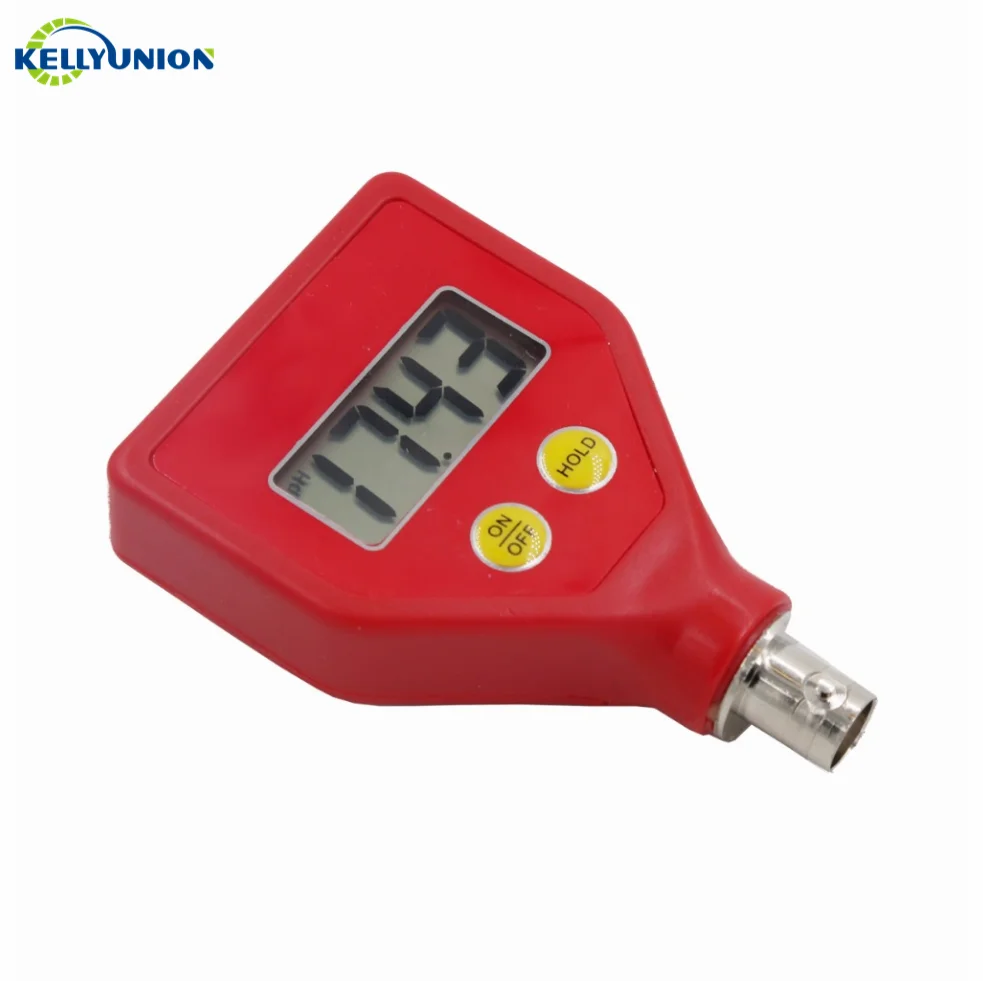 Цифровой рН-метр в виде ручки, тестер BNC, острый стеклянный зонд для сырного крема, Половина твердого фрукта, мяса