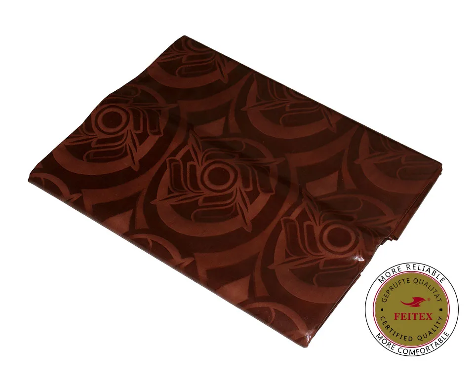 Senegal Wedding Suppliers of Fabrics for Clothing Textiles 100% cotton FEITEX 2021 Bazin Riche