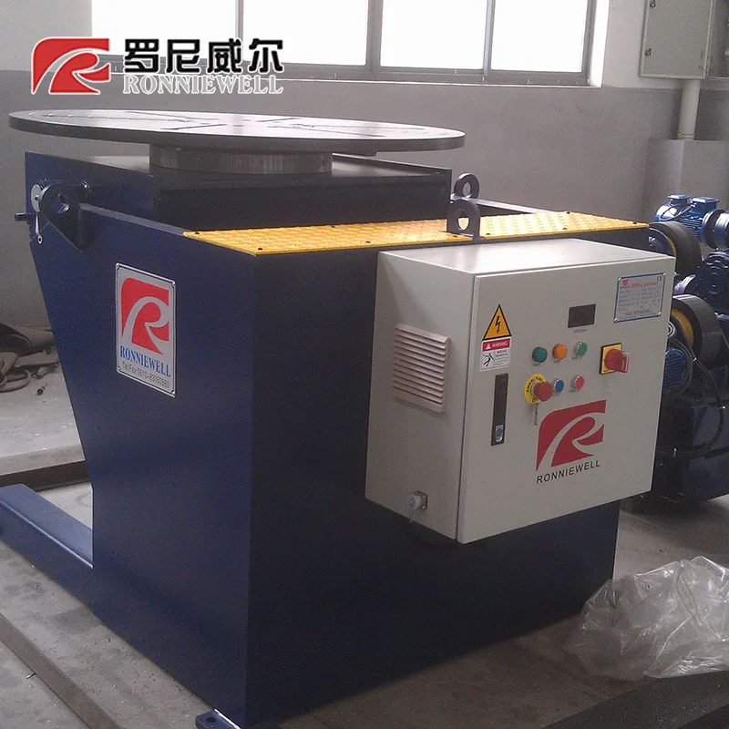 Small rotating welding positioner