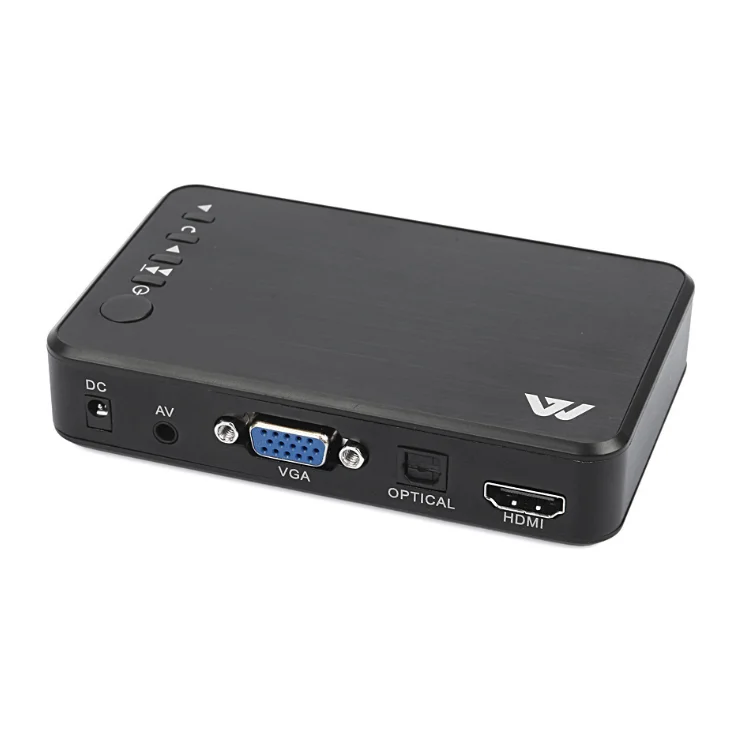 Мини 1080p Full HD Ultra HD цифровой медиаплеер для MKV/RM  HDD USB накопители и sd карты