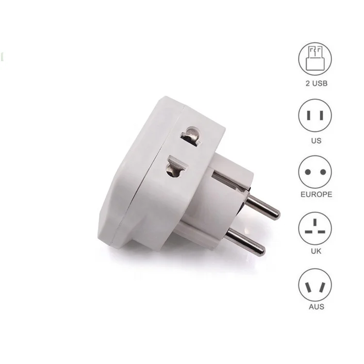 
Worldwide 208 universal travel adapter Wall Socket multi plugs Adapters 