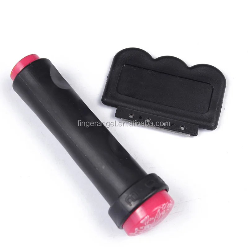Double Rubber Head Stamping Plates Manicure Set 1 Stamper + 1 Scraper Nail Art Stamper