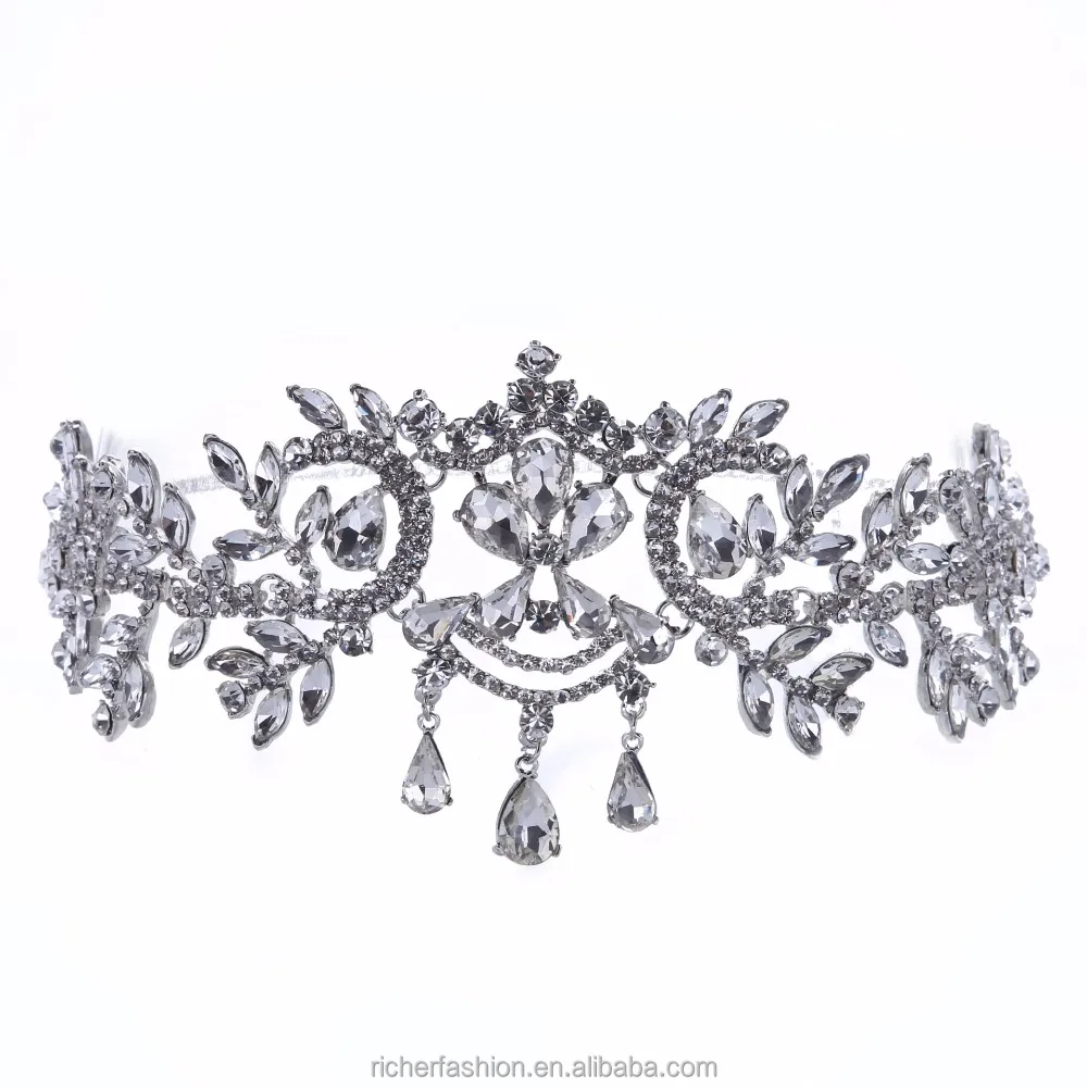 Bridal Rhinestone wholesale pageant crowns and tiaras