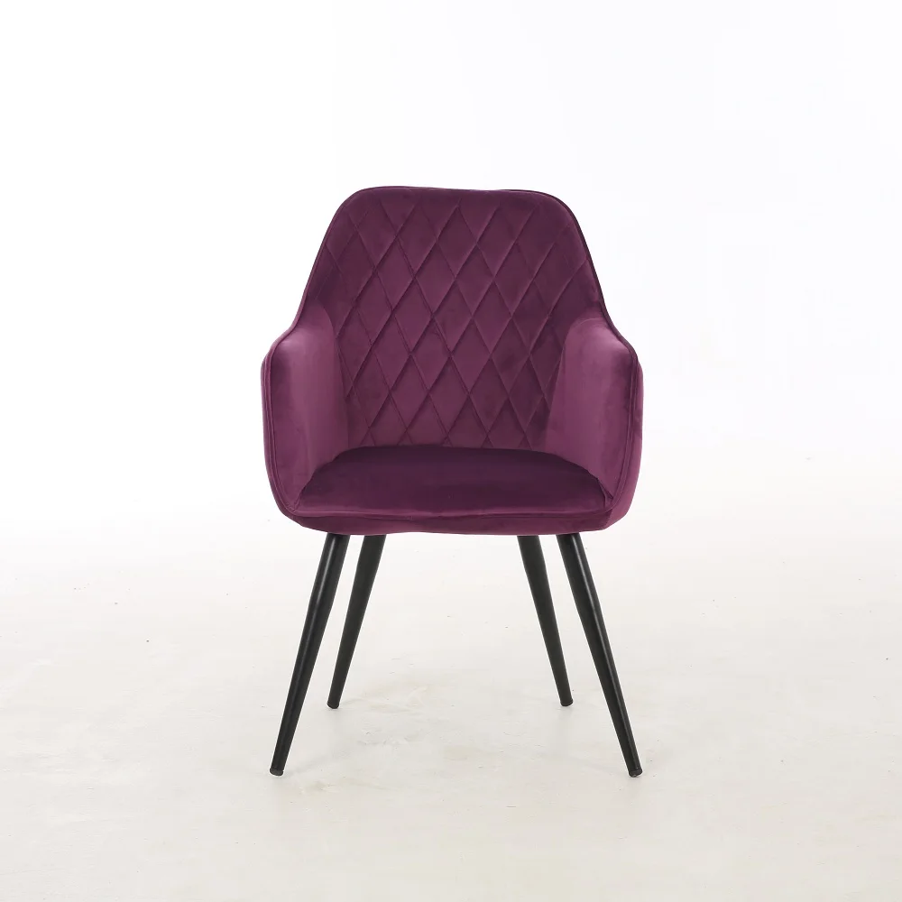 Upholstered Dining Arm Chair Velvet Dining Chairs