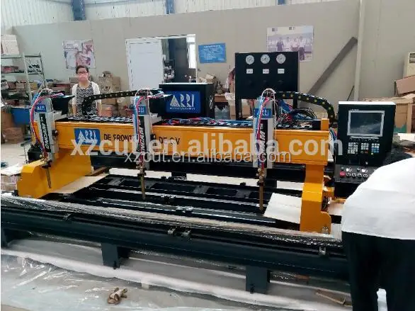 Fast plasma cut cnc automatic aluminium / stainless steel sheet iron plate cutting machine