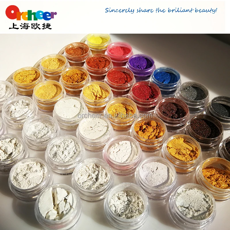 
Orcheer high quality mica pearl pigment / Industrial and cosmetic pigment powder / Chameleon 3D metallic luster effect 