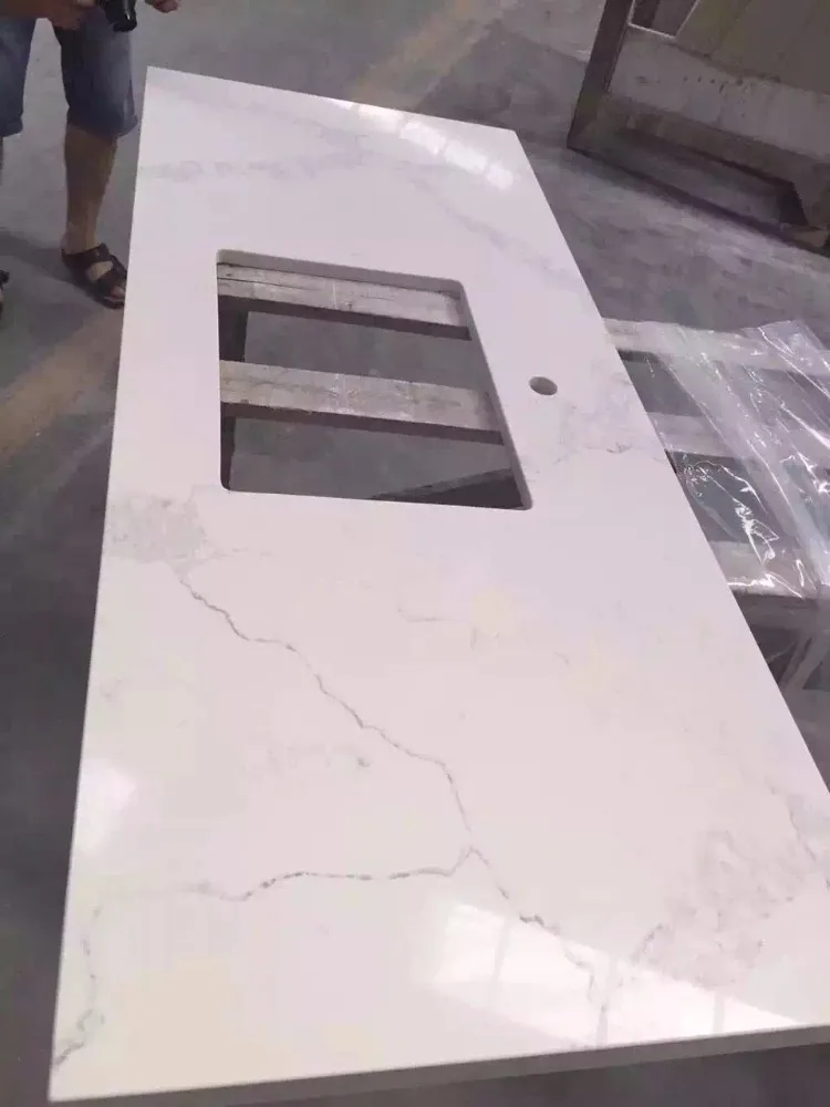 Luxurious Hot Selling Engineered Quartz Stone Countertop&Vanity top