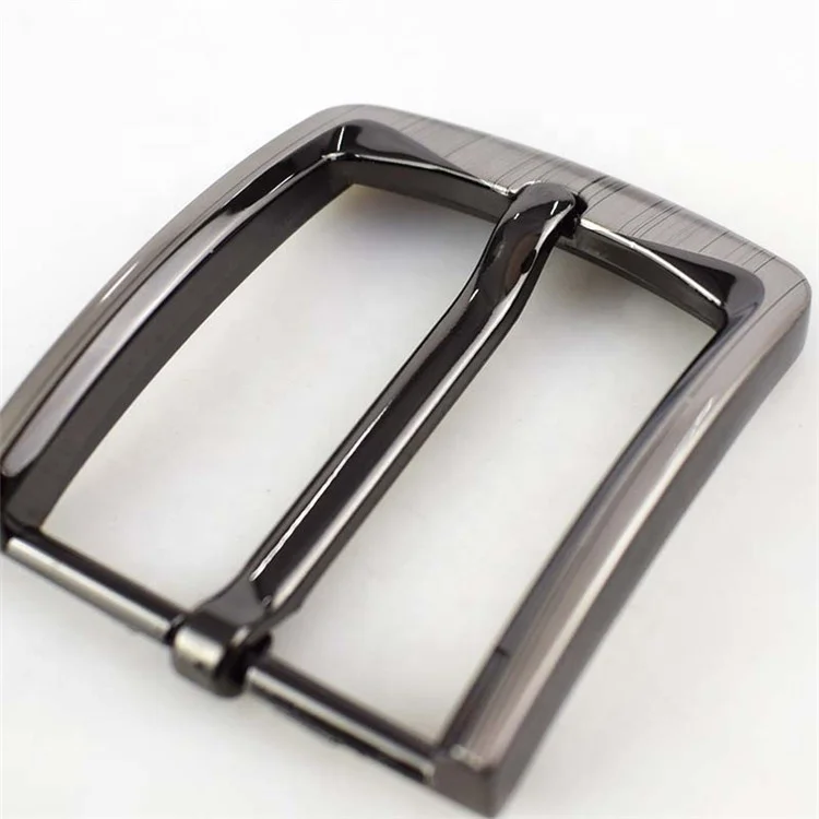 MeeTee ZK897 40mm Men Leather Belt Buckle High Quality Solid Alloy Pin Clasp Buckle for Trouser Jeans DIY Leather Waist Buckles