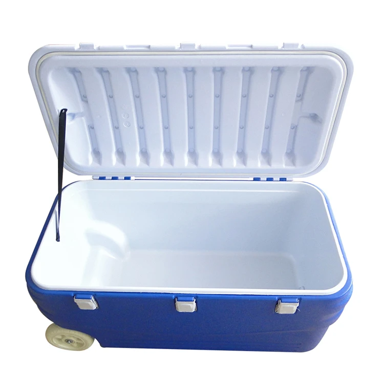 4PCS/SET Hard Plastic Fishing Cooling Containers Beer Drinks Large Ice Chest Cooler Box 2*10L+30L+150L