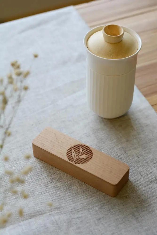 Индивидуальная Высококачественная портативная деревянная компактная упаковочная коробка для чая