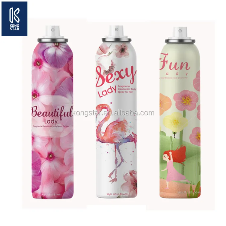 Private Label Sexy Lady Deodorant Body Spray