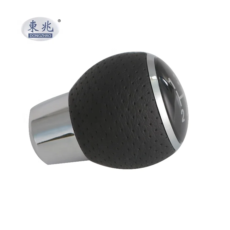 Custom leather Gear Shift Shifter Knob  For Mitsubishi