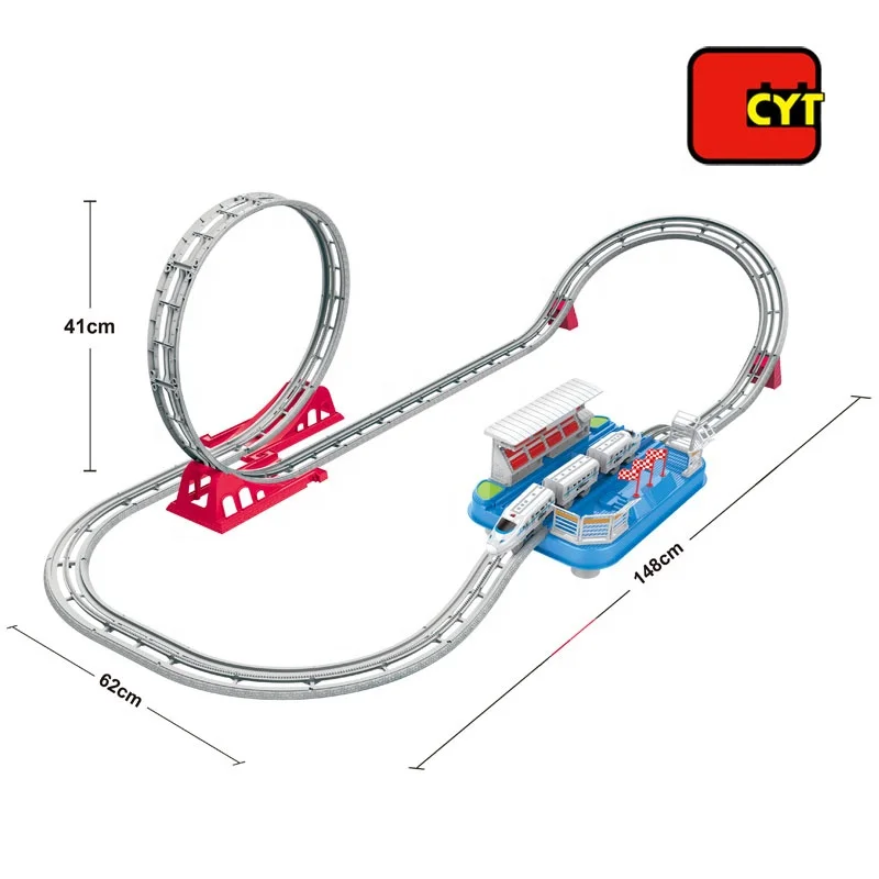 Kids Self Assembly Fast B/O Plastic Toy Train Tracks for Wholesale