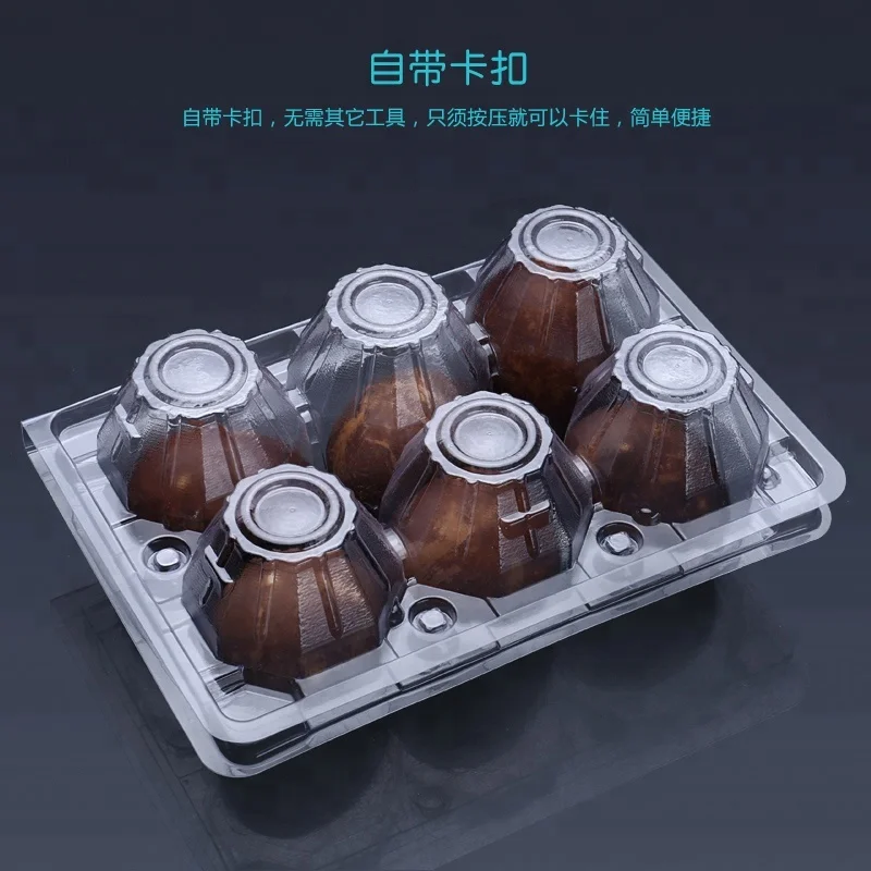 
Eco-friendly customized wholesale disposable plastic duck egg tray/box/carton 