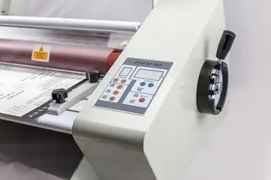 Best choice Pingda factory PDFM360 360mm a3 a4  Automatic Cold & Hot Roll laminating machine Laminator with speed adjustable