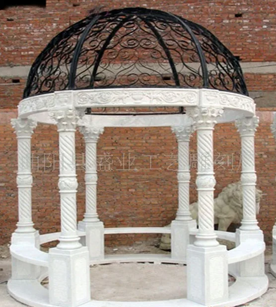 
large white marble summerhouse supply 