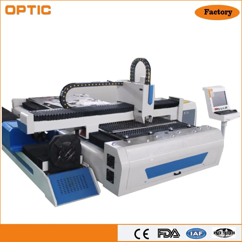 High Performance Metal Sheet Plate and Tube Fiber Laser Cutter with Stable Quality from China