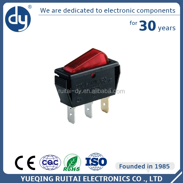 Фабрика Индивидуальные Дешевые Круглый Переключатель Rocker