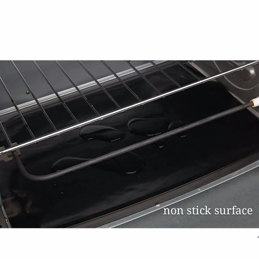 BPA and PFOA Free  Non Stick Oven Liners Set of 5 for Electric Gas Oven