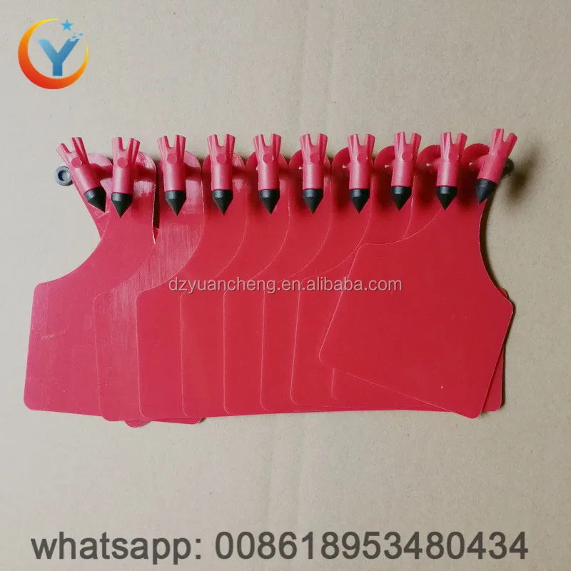 Cattle Ear Tag /ear Tag for Sheep / Cow Ear Tag for Livestock ONE Piece Labels Identification One Piece