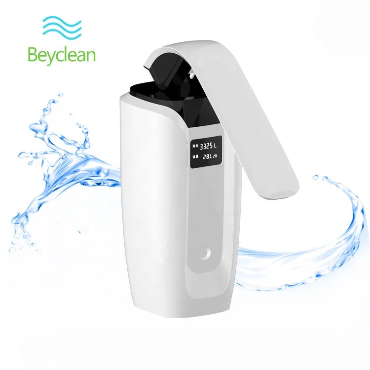 China Alkaline Water Filter UF Cartridge Household Kitchen Tap Faucet-Mounted Smart Water Purifier