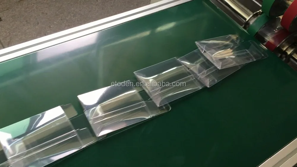 glue sticking making machine,automatic pasting PVC PET packing box machine with fast speed,toden machinery factory