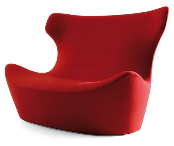 
New Design home furniture two seat b&b italia Grande Papilio sofa 