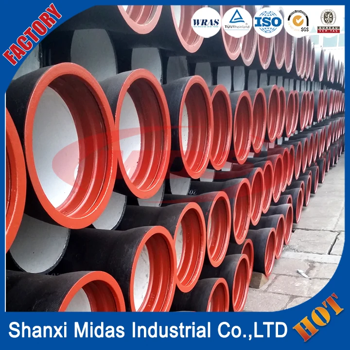 ISO 2531 k9 ductile iron pipe