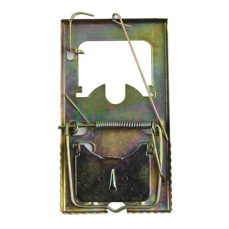 Wholesale metal mousetrap powerful spring snap trap for small mice rats rodent catching