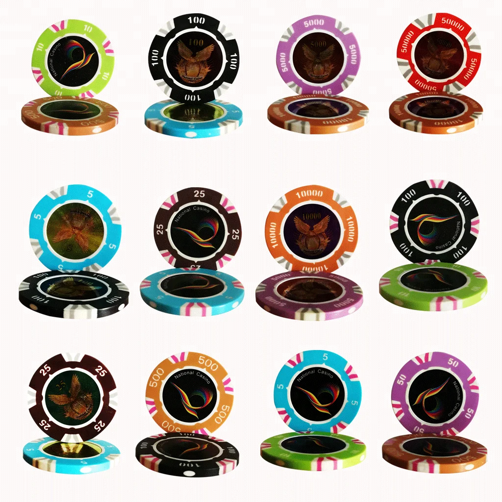 Cool Special Plastic Material Poker Chips Casino Chip Personalized Gaming Chips