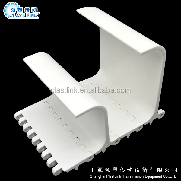 Reliable quality 800 slat top Food grade module belt conveyor belt