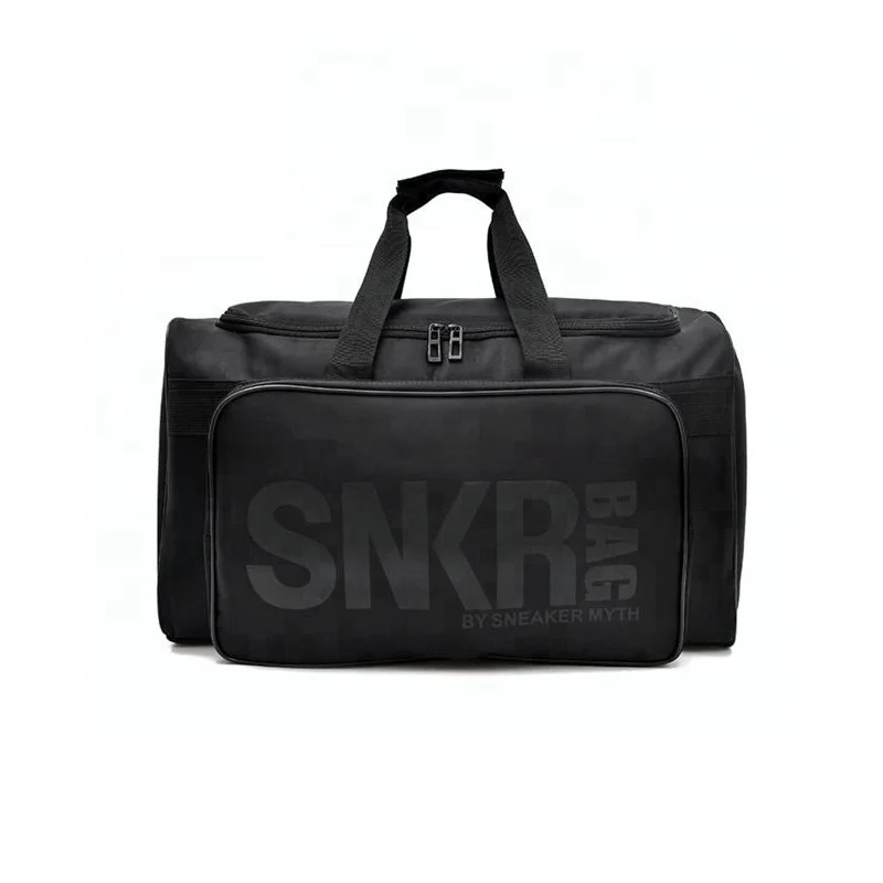 Waterproof Nylon Unisex Outdoor Travel Bag, Gym Bags with Sneaker Compartments