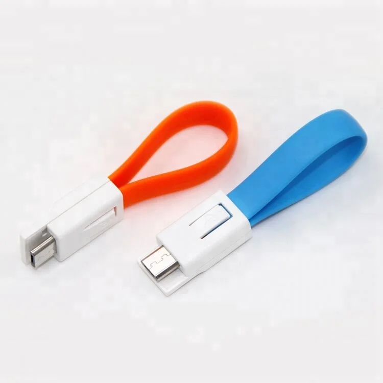 2021 trending products cheap promotion gift keyring cable usb tipo c for Android