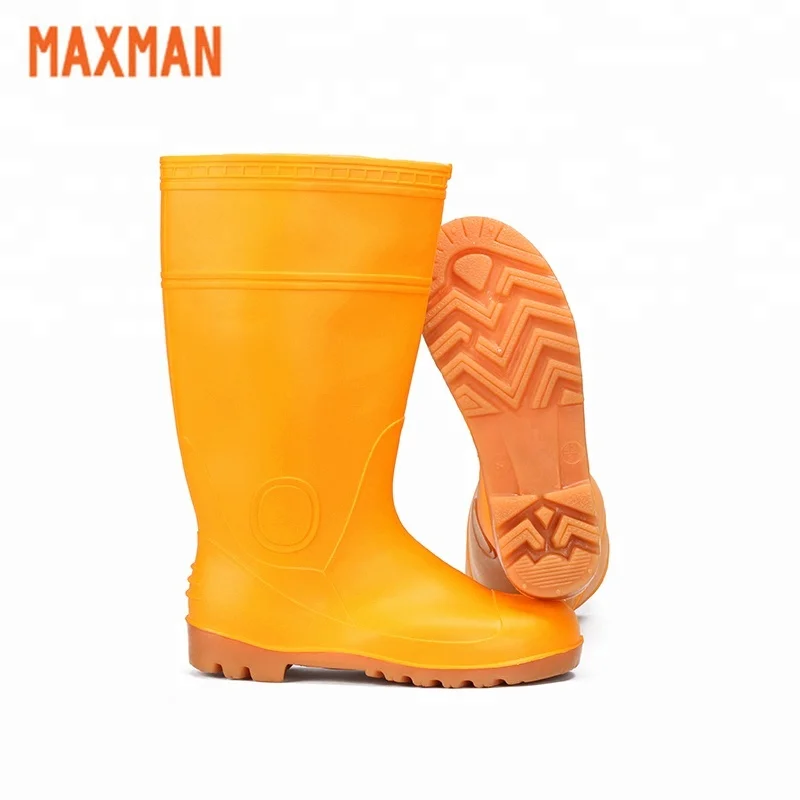 
Middle Tube Oil Resistant Beef Tendon Rain Shoes 