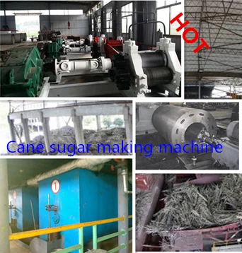 
100TCD sugarcane white sugar processing line with factory free technology 