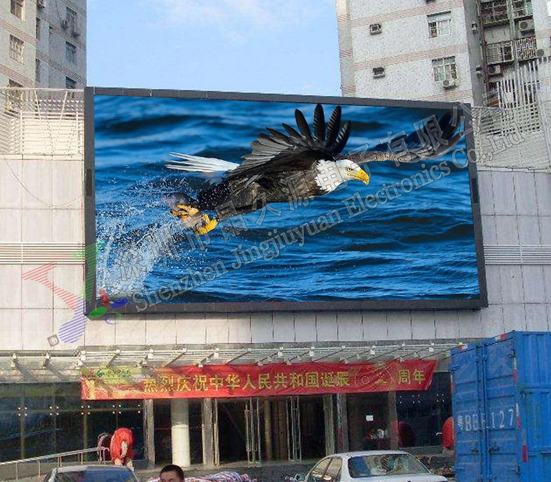 Outdoor P10 /P5/P8 standing comercial advertising fixed led screen high brightness 6500cd led display