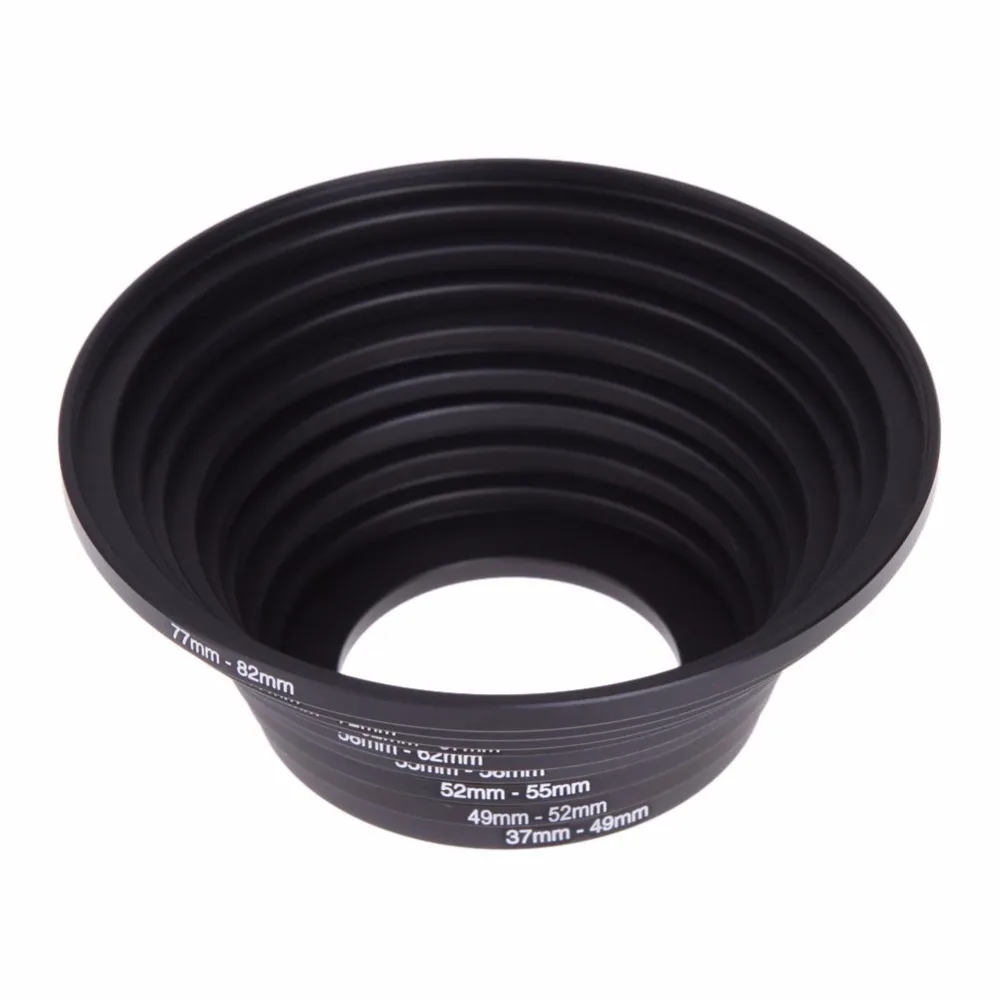 
OEM Custom Lens Filter Adapter Ring 10 in 1 Kit Step Up Ring Adapter Converter Set For DSLR Camera 