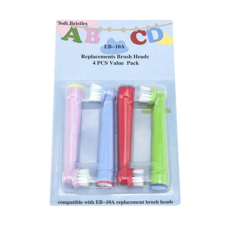
Factory Patented Cheap Replacement Kids electric toothbrush head for Oral EB10 
