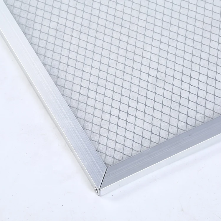 G2 G3 G4 MERV2 MERV3 MERV4 Aluminum mesh frame synthetic fiber filter