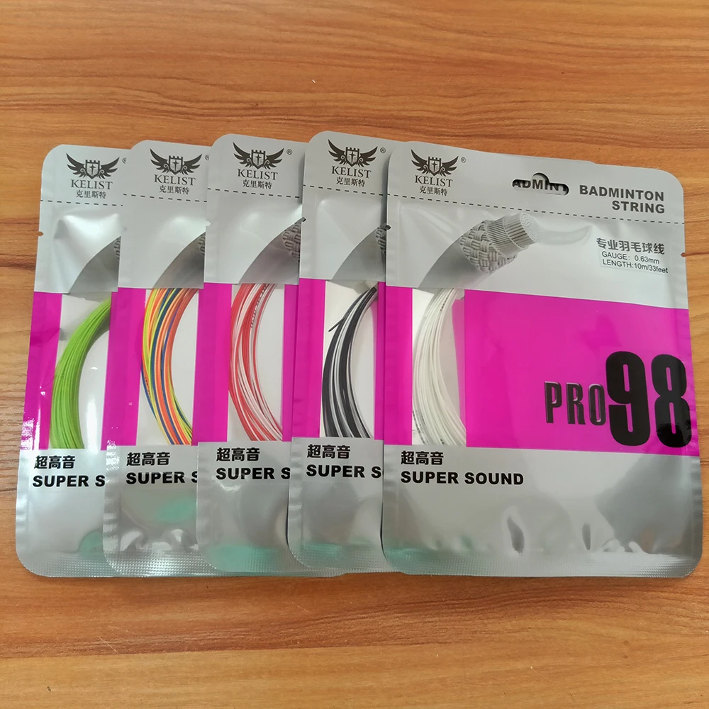
Custom Branded Superb Sweet Hitting Sound Best Price Badminton String For High Level Players 