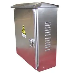 Custom IP65 waterproof stainless steel meter box electric cabinet with rain cap