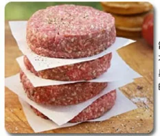 
Non- stick Rounds Freezer Grease Proof Butter Meat Burger Wrapping Paper 