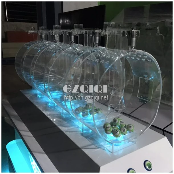 
Standard multi-cylinder lottery roulette machine with 5 charmbers 