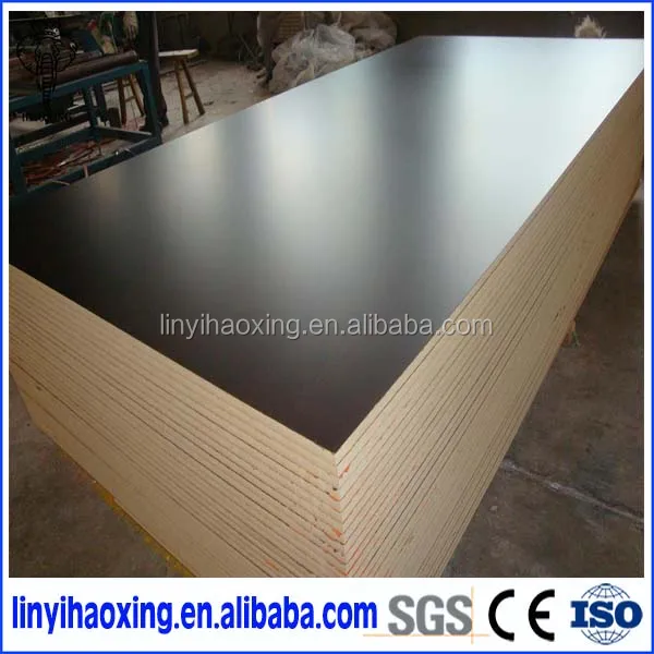 
16mm E2 glue walnut color melamine coated mdf board 