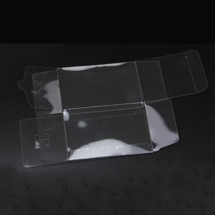 Wholesale custom PVC/ PET transparent clear packaging kids toy candle candy soap gift display boxes with protective film