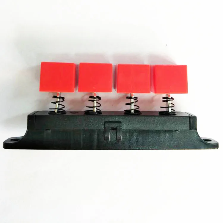 Towei factory supply fan piano switch 4 key 3 speed electric fan color push button Keyboard Switches