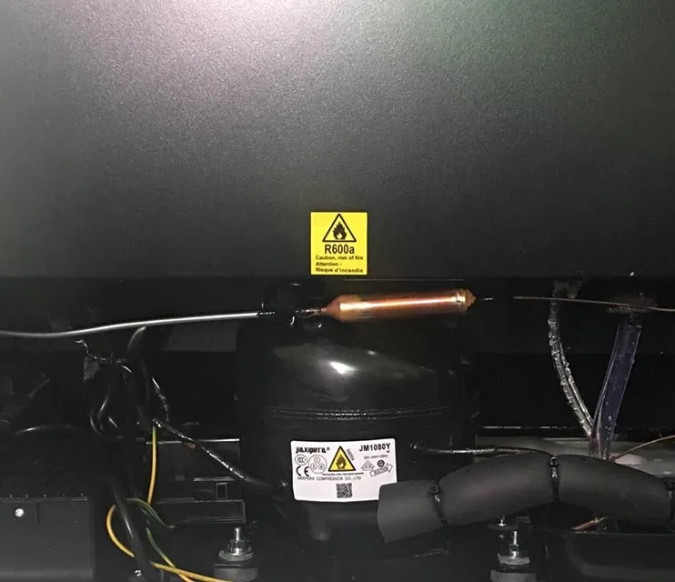 CICO SF-18S 18bottles Compressor Wine Cooler Refrigerator Black Gas Stainless Steel Door Electronic Temperature Freestanding 100