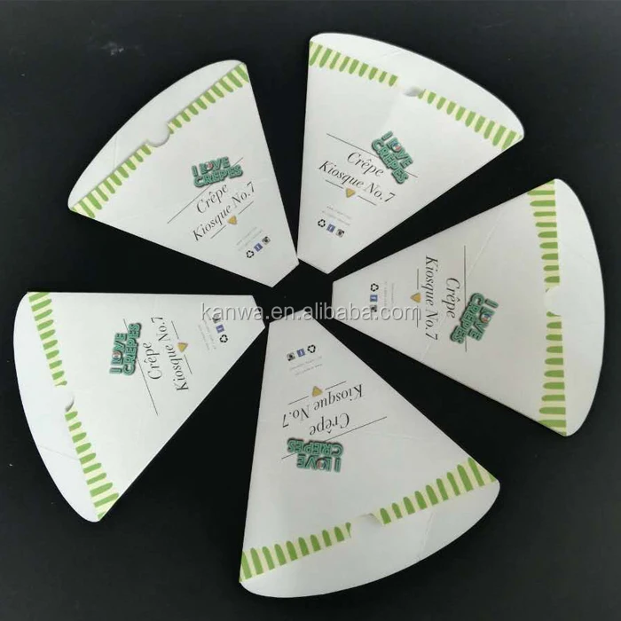 food grade perforated crepe packaging cone paper